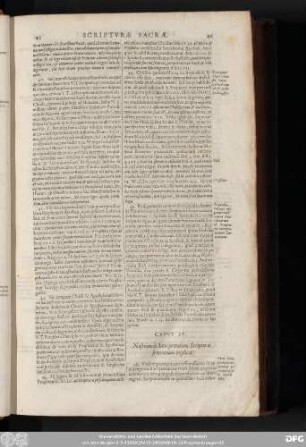 Caput IV. Nostram de Interpretatione Scripturae sententiam explicat.