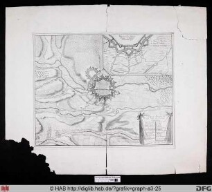 Plan et attaque de la ville de Landaw.