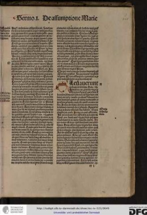 Elevaverunt archam... Genesis vii. Benedicta dei genitrix virgo per archam Noe figuratur quia sicut illa archa preservavit ipsum Noe cum filiis suis...