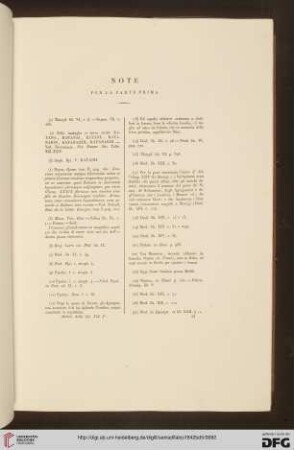 Note per la parte prima