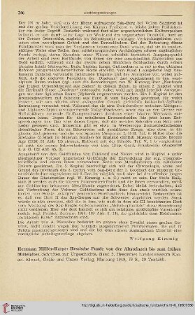 18: [Rezension von: Hermann Müller-Karpe, Hessische Funde von der Altsteinzeit bis zum frühen Mittelalter]