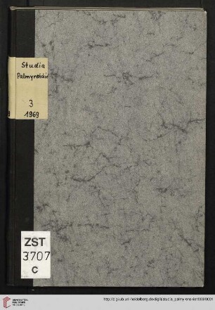 3: Studia Palmyreńskie