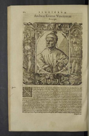 Andreas Grittus Venetorum Princeps.