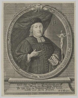 Bildnis des Johann Christoph Bilhuber