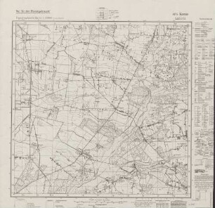 4175 Kamin, Topographische Karte 1:25000 (4cm - Karte)