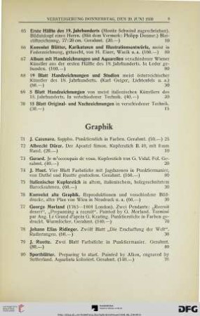 Graphik (Nr. 71-92)