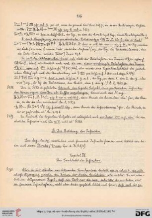B. Die Bildung des Infinitivs