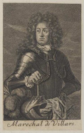 Bildnis des Claude-Louis-Hector de Villars