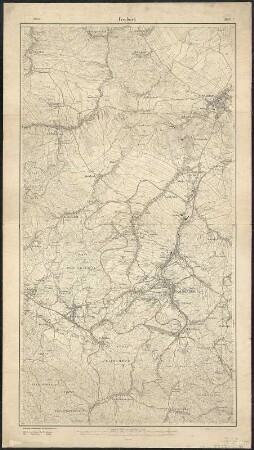 Meßtischblatt 3073 : Waldenburg in Niederschlesien, 1907 : Waldenburg in Niederschlesien. - Aufn. 1884, hrsg. 1886, bericht. 1907. - 1:25000. - [Berlin]: Kgl. Preuss. Landesaufnahme, 1907. - 1 Kt.
