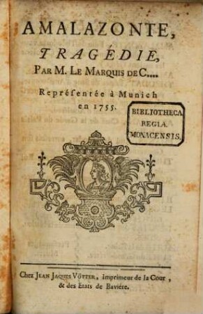 Amalazonte : Tragédie