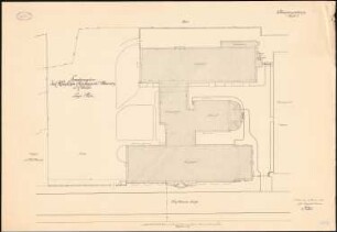 Unterrichtsanstalt des Kunstgewerbemuseums, Berlin Erweiterung: Lageplan 1:200