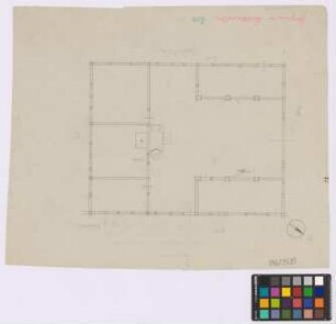 Hagen-Beckerode ([Landkreis Iburg]): Haus Altevogt. Haupthaus (Grundriss)