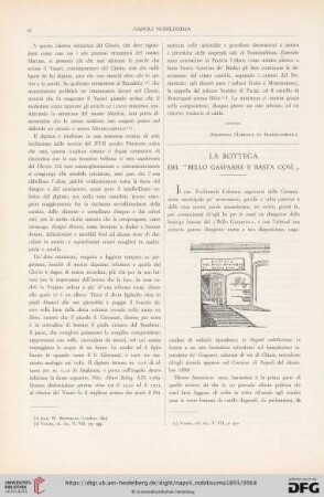 La bottega del "bello gasparre e basta così"