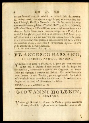 Francesco Bassano, Il Seniore, Avo Del Iuniore