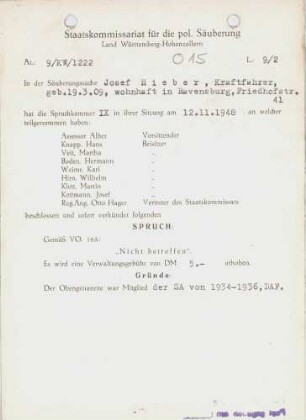 Hieber, Josef