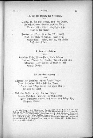 13. An die Weende bei Göttingen.