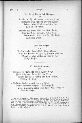 13. An die Weende bei Göttingen.