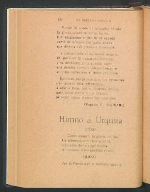Himno á Urquiza