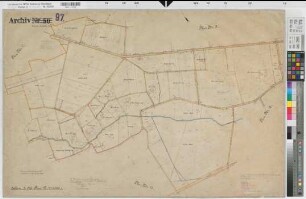 Burgsteinfurt (Steinfurt), Umlegung Sellen, Urkarte II Sellen Flur 19