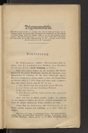Einleitung