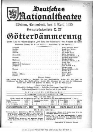 Götterdämmerung