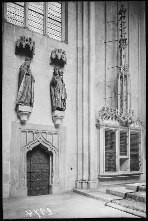 Meißen. Dom, Tabernakel,Stifterfiguren