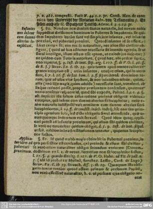 §. 80. Infantes non debent cum damno alterius locupletari