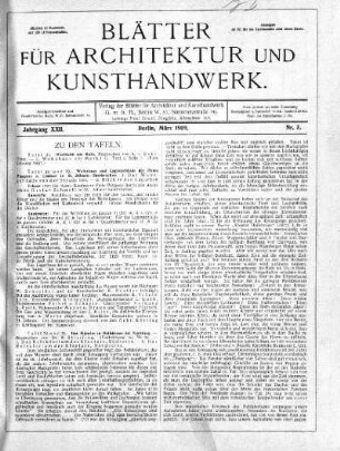 No. 3, März 1909
