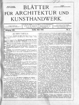 No. 3, März 1909