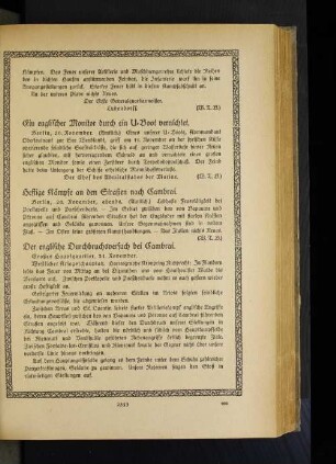 Ein englischer Monitor durch ein U=Boot vernichtet.