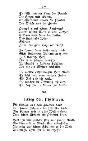 Krieg den Philistern