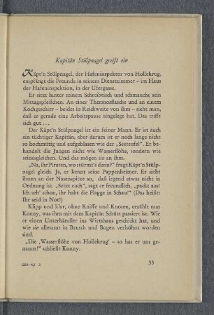 Kapitän Stülpnagel greift ein