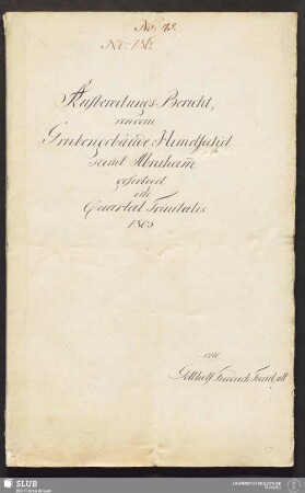 Aufbereitungs-Bericht, von dem Grubengebäude Himelfahrt sam̄t Abraham̄ - 17.6694 4.