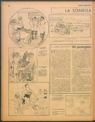 Mi protegida de una vez : El cuento humorístico