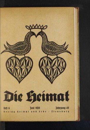 Heft 6 Juni 1939 Jahrgang 49