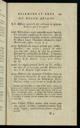 117-129, III. Regne Animal.
