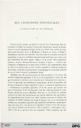 2: Des expositions provinciales d'objets d'art et de curiosité