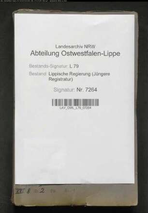 Armenkasse des Stifts Cappel
