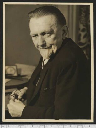 Porträtaufnahme Leo Frobenius