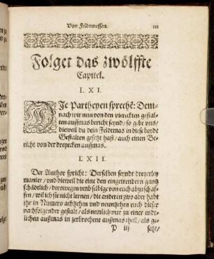 Folget das zwölffte Capitel.