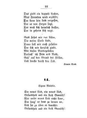 14. Eigene Melodie