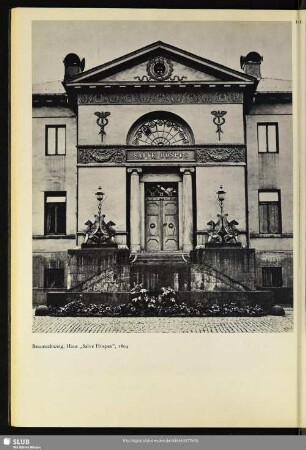Braunschweig, Haus „Salve Hospes“, 1804