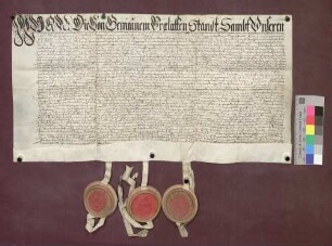 Der vorderösterreichische Prälatenstand wird dem Deutsch-Ordens-Haus Freiburg 1.000 Reichstaler, verzinslich mit 50 Reichstalern, schuldig.