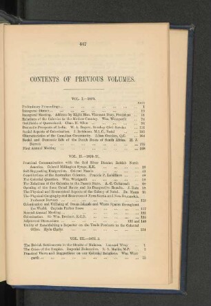 7. Contents of Previous Volumes.