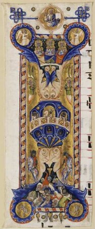 Initiale I, darin der bethlehemitische Kindermord
