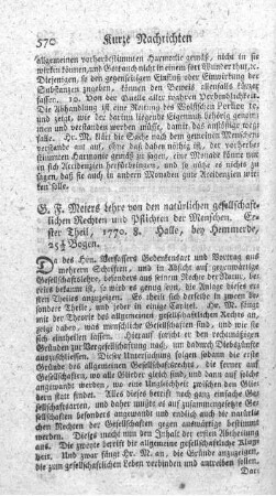 Lehre von den natürlichen gesellschaftlichen Rechten und Pflichten. T.1.