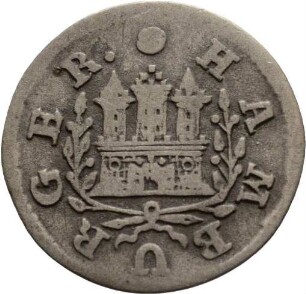 Münze, Schilling, 1727