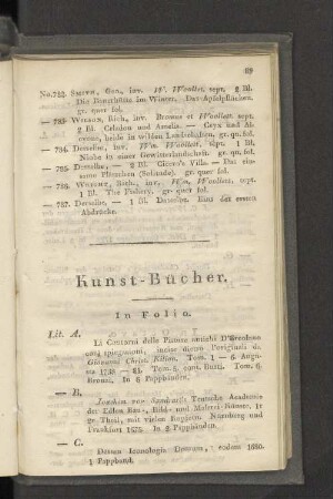 Kunst-Bücher.
