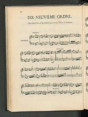 Dix-Neuvième Ordre.