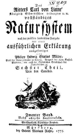6: Theil 6, Band 2: Von den Corallen